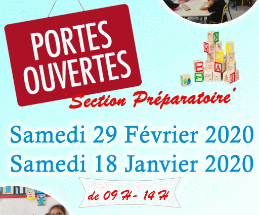 Journée portes ouvertes ‘Section Préparatoire’